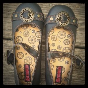 Demonia Daisy 09 Steam punk Mary Jane's size 8